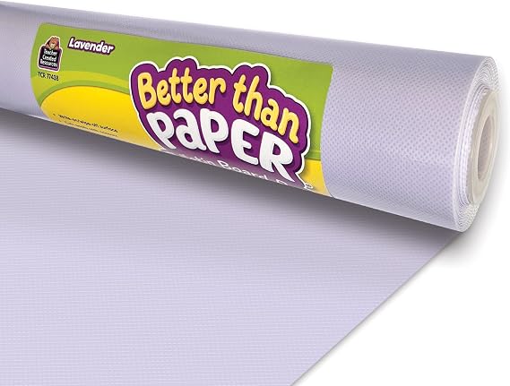 Teacher Created Resources Lavender Better Than Paper Bulletin Board Roll (TCR77438)