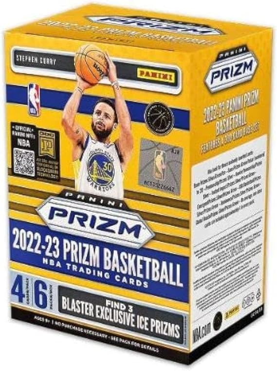2022/23 NBA Prizm Basketball Blaster Box 6 Packs Per Box 4 Cards Per Pack Factory Sealed