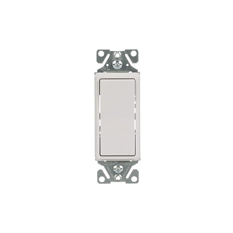 EATON 7503W-BOX 15-Amp, 120-Volt Standard Grade 3-Way Decorator Switch Without Wallplate, White