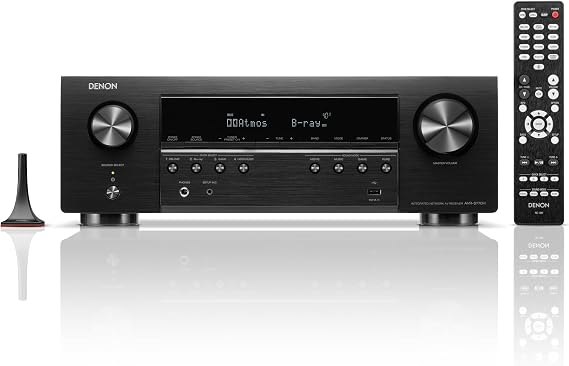 Denon AVR-S770H 7.2 Ch Home Theater Receiver, 8K UHD HDMI Receiver 75W X 7