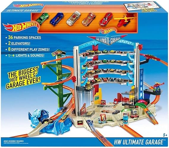 Hot Wheels Ultimate Garage Playset, Standard Packaging