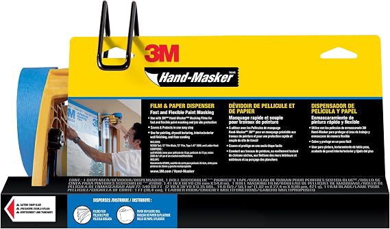 Hand-Masker 3M Pre-Assembled Masking Film & Tape Kit, M3000-PAK-SC