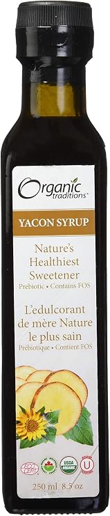 ORGANIC TRADITIONS Organic Yacon Gold Syrup, 8.5 OZ