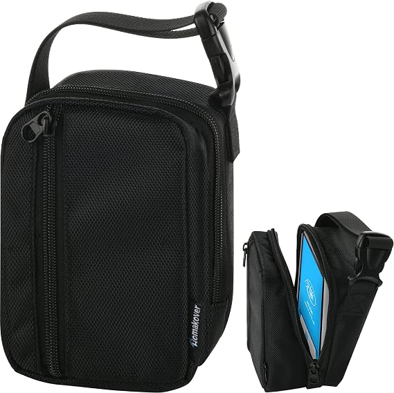 Square Terminal Case, Fits Terminal Power Adapter & Cable, Receipt Paper Rolls and Hub, Square Reader Protector Waterproof Carrying Bag, Adjustable Portable Anti-Scratch Protective Travel Case