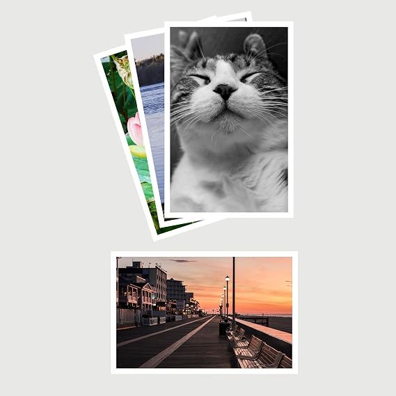 Hisi Moments - 2x3 Custom Mini Photo Prints (Set of 4 Photos) Personalized Photo Prints for Weddings, Birthdays & Anniversaries, Choose 4, 8, 16, 24, 32, or 40 Images