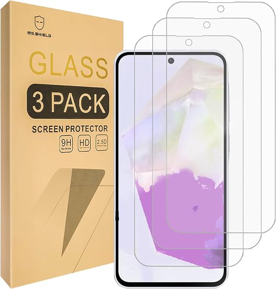 Mr.Shield Glass Screen Protector for Samsung Galaxy A36 5G/A37 5G/A56