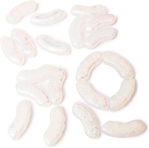 QuadBow Beads - Crystal Etched AB Full | Pack of 20