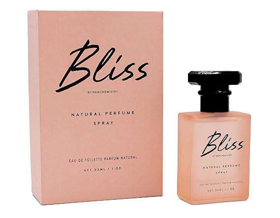 RawChemistry Bliss Pheromone Infused Women's Perfume Long-Lasting, 1 oz