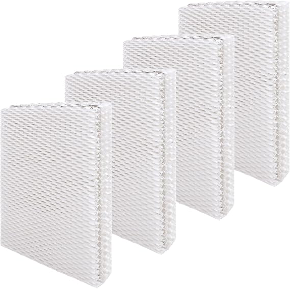 4 Pack MD1-0034 Replacement Humidifier Wick Filters Compatible with Vornado Evaporative EV100 EV200 EVDC300 EVDC500 EVDC505 Evap40 Evap2 Humidifiers