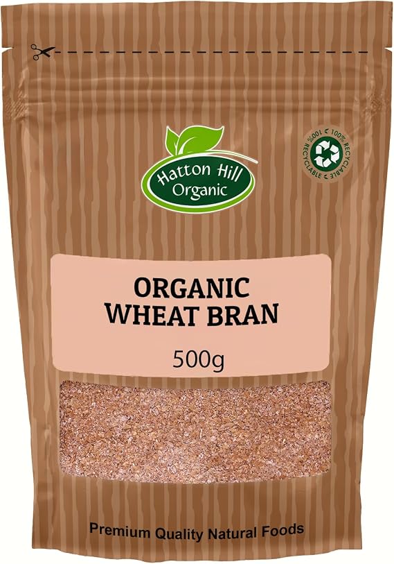 Organic Wheat Bran 500g by Hatton Hill Organic