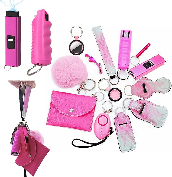 Gift Set for Woman with Card Holder, Wristlet Lanyard