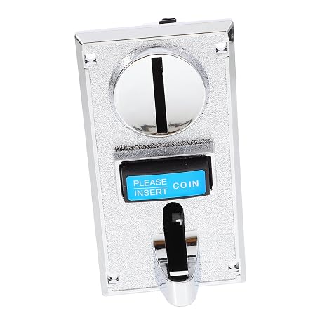1pc Coin Selector Replacement for Arcade Games and Vending Machines Multi-Currency Roll Down Mechanism Accurate Coin Recognition for Easy Integration