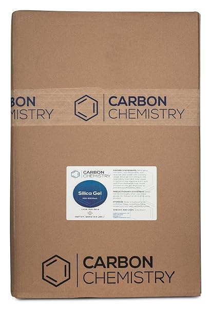 Carbon Chemistry LTD Carbon Chemistry Silica Gel 60A, 200-400 MESH Size 20Kg