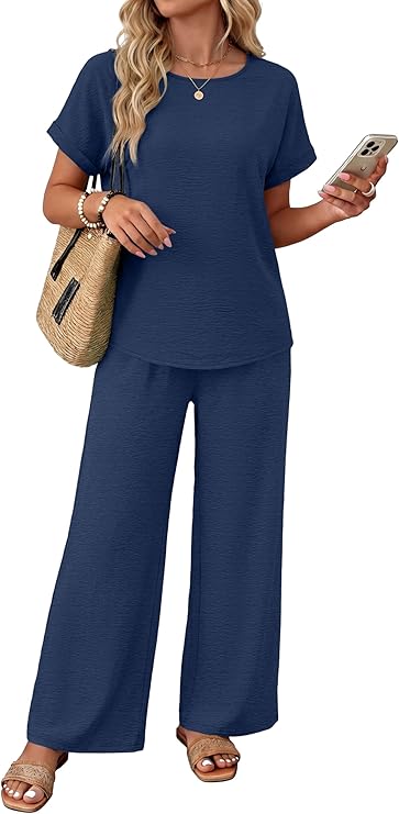 XIEERDUO Summer Sets For Women 2 Piece Sets Matching Set Women Clothing Lounge Set Beach Vacation Outfits 2026