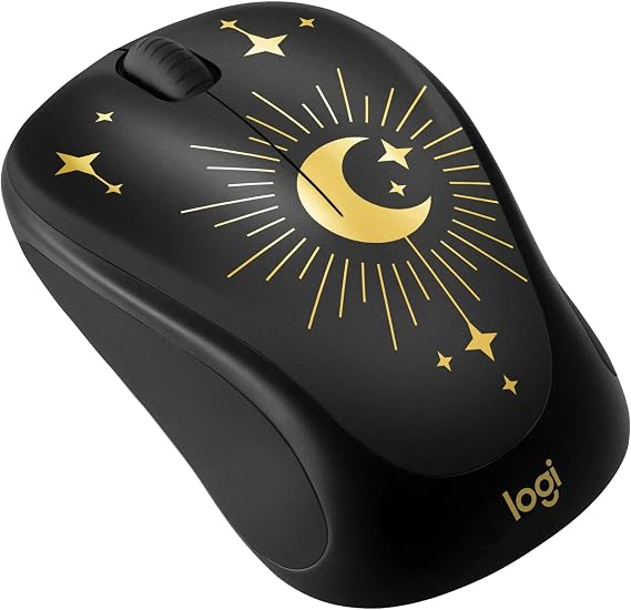 Logitech Mouse - Optical - Wireless - Radio Frequency - 2.40 GHz - Magic Night - Tilt Wheel