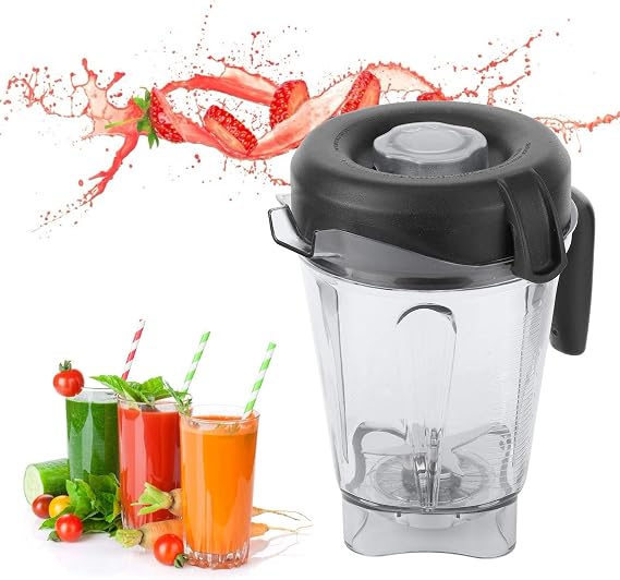 Blender Cup Container for Accessories, Transparent Food Blender Container with Blade Lid, Blender Cup Blender Parts for Container & Kitchen Tool, for GSeries Machines