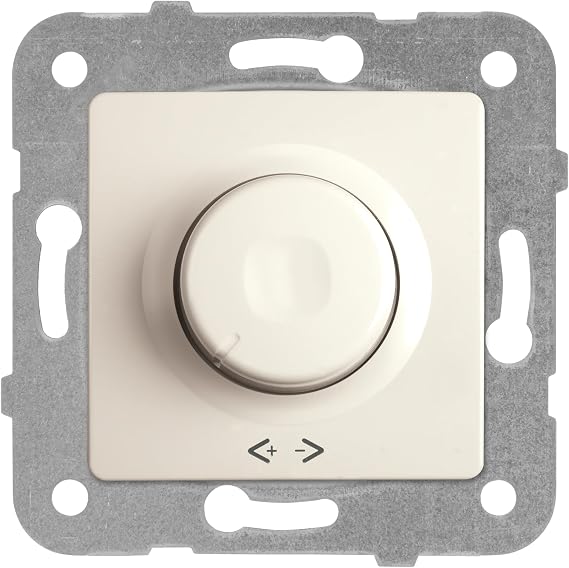 Viko Linnera/Rollina Krem PRO Dimmer RL 20 500W Mekanizma ve Düğme/KAPAK