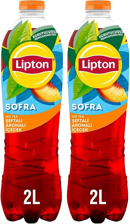 Lipton Ice Tea Şeftali 2L, İçecek 2li paket