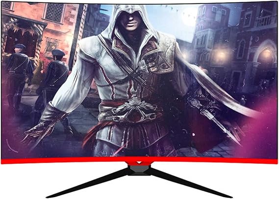 Portable 4k Monitor 32-inch Full Hd Flat LCD Monitor with Hdmi/Dp Interface Suitable External Monitor for Desktop Computers Mobile Phones Etc.