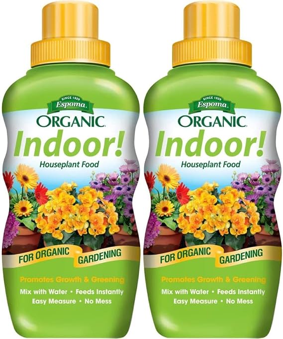 Organic Indoor Plant Food, 8-oz.
