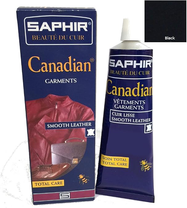 Saphir Canadian Polish 75 ml - Black
