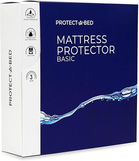 Protect-A-Bed Basic Waterproof Mattress Protector, King Size