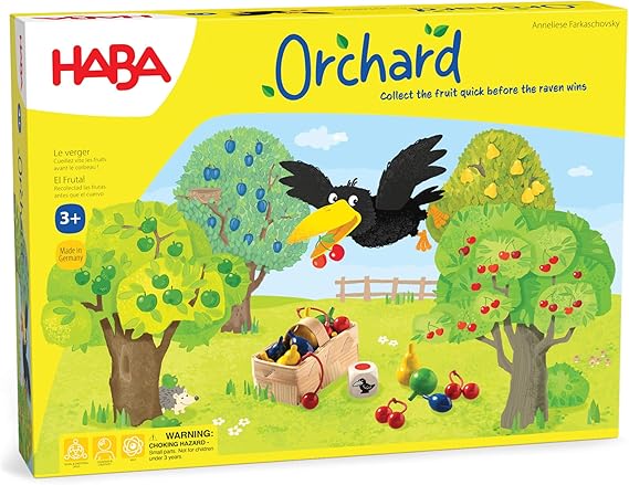 HABA Orchard Game - A Classic Cooperative Introduction to Board Games for Ages 3 and Up Made in Germany