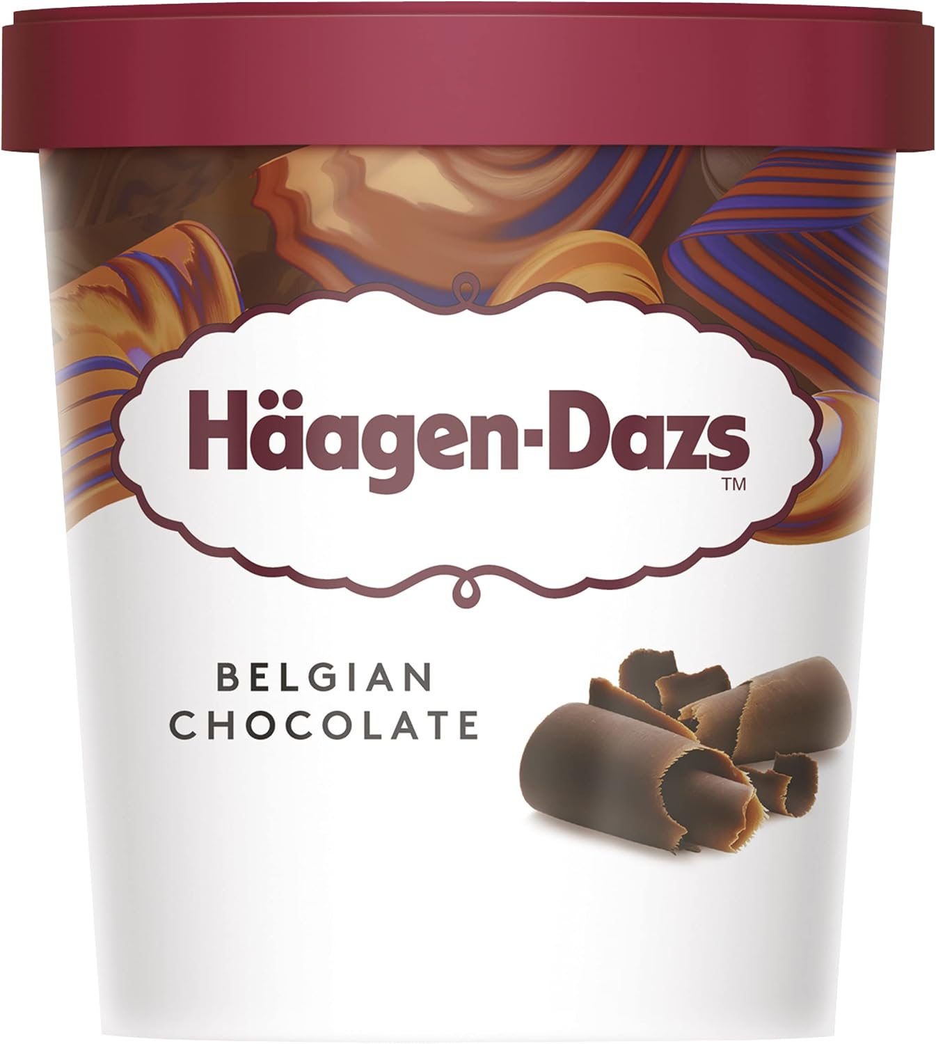 Haagen-Dazs Belgian Chocolate Ice Cream, 460ml Frozen