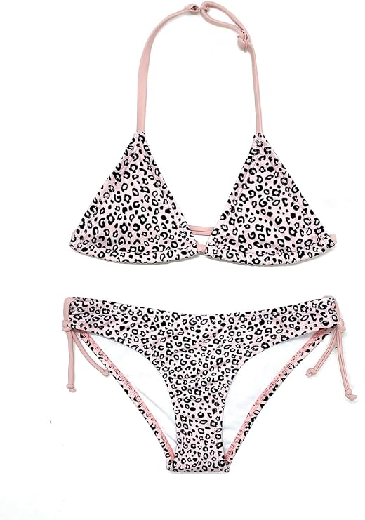 SHEKINI Girls Swimwear Triangle Bikini Set Halter Two Piece Swimsuits | Girls Bikinis,Girls String Bikini,Girls Triangle Bikini,Kids String Bikini,Kids Bikinis,Kids Bathing Suits,Hawaii Beach Sport