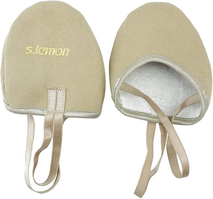Half Sole Dance Shoes for Girls Women Ballet Turning Shoes