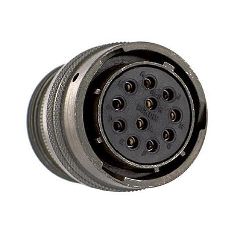 AMPHENOL PT06A-18-11S 11POS, Cable; Product Range:PT Series; Circular, Circular, Connector, Plug Size 18, Shell Style:Straight Plug; NO. of Contacts:11CONTACTS; Contact Type:Solder Socket; CO