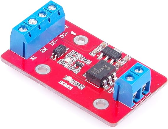 1-Channel Solid State Relay Module High-low Level Trigger 3A Optocoupler Isolation