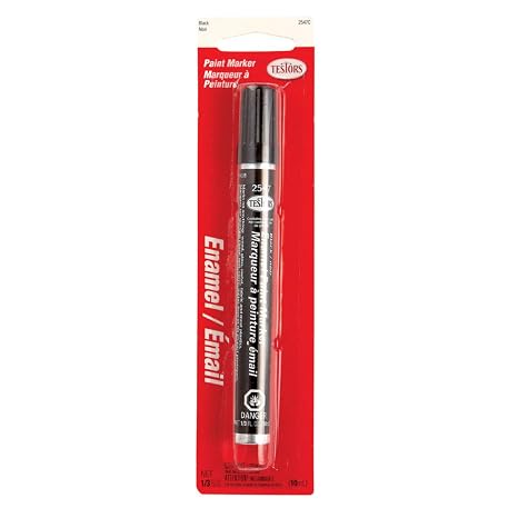 TESTOR GLS 2547C 1/3OZ Black Gloss Marker