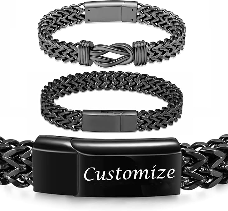 Oinsi Urn Bracelet for Ashes Cremation Bracelet Stainless Steel Ashes Bangle Cremation Jewelry Memorial Keepsake for Men Women