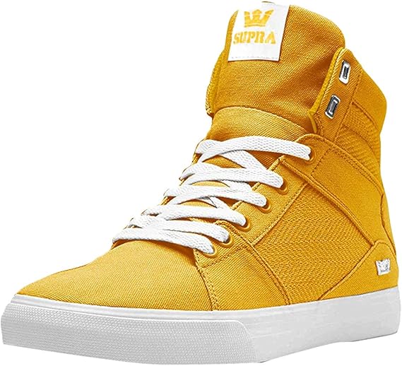 Supra Aluminum High Top Lace Up Sneaker Shoes