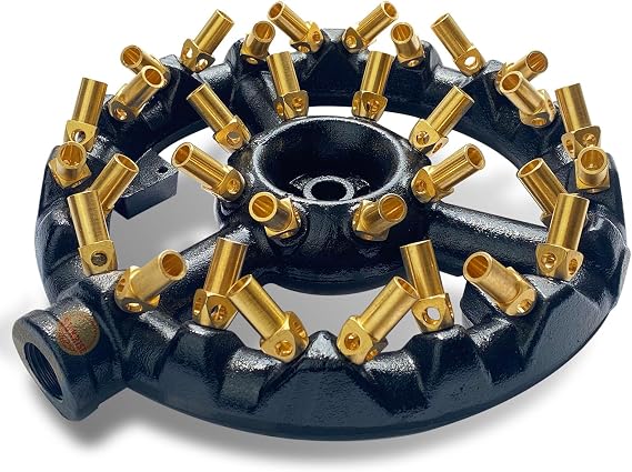 Commercial Use Jet Burner Sunrise Kitchen Supply Propane Gas (32 Tips)