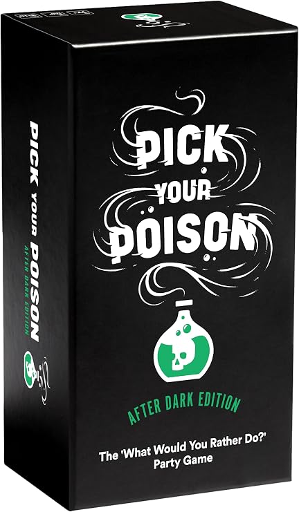 Pick Your Poison After Dark Adult Party Game for Friends & Groups | Hilarious Would You Rather Card Game | Funny Icebreaker for Game Nights, Parties & Pregames | Great Gift for Adults