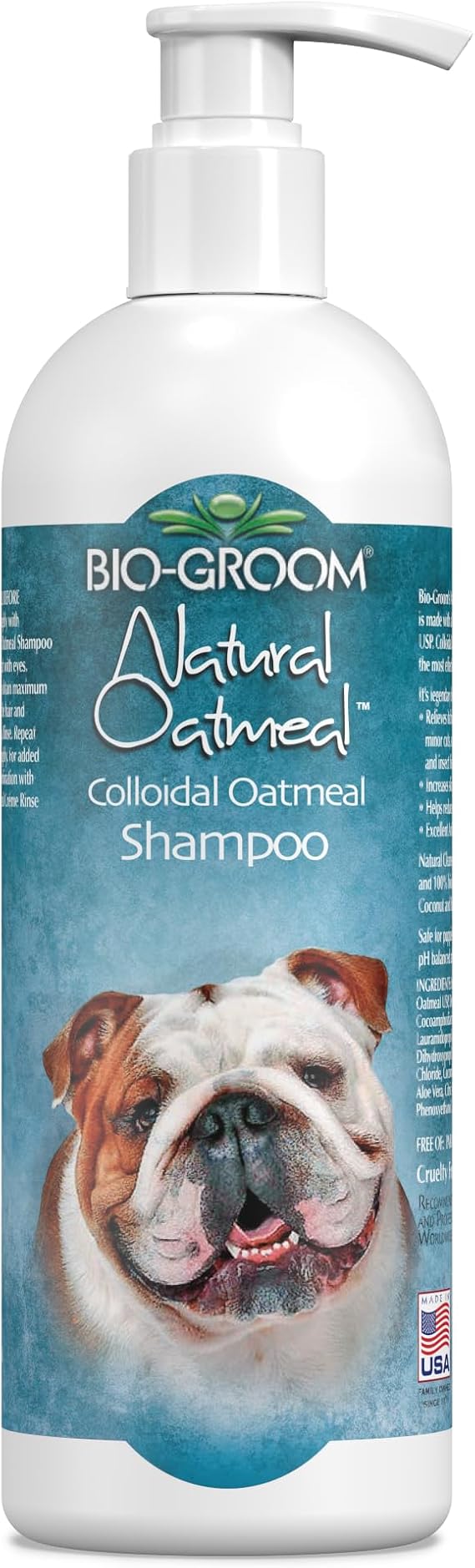 Bio-Groom Oatmeal Dog Shampoo for Allergies and Itching, 32 fl oz, 1-Pack