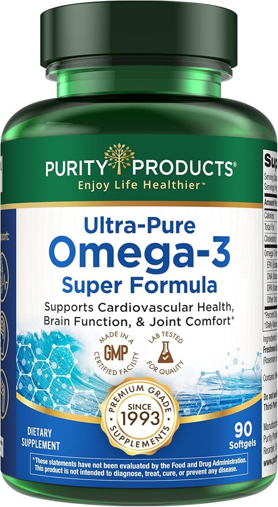 Purity Products - Ultra Pure Omega 3 Super Formula 90 Softgels