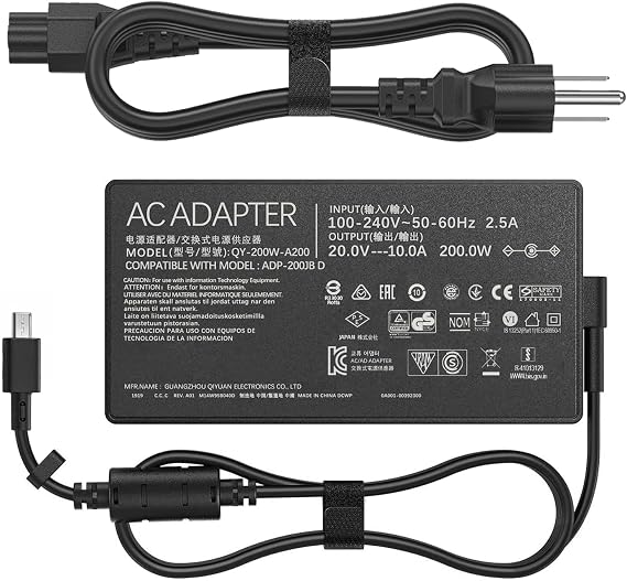 HHZ 200W Laptop Charger Compatible with Asus Zephyrus G16 G14