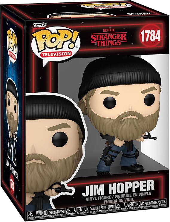 Funko Pop! TV: Stranger Things - Jim Hopper - Collectable Vinyl Figure - Gift Idea - Official Merchandise - Toys for Kids & Adults - TV Fans - Model Figure for Collectors and Display