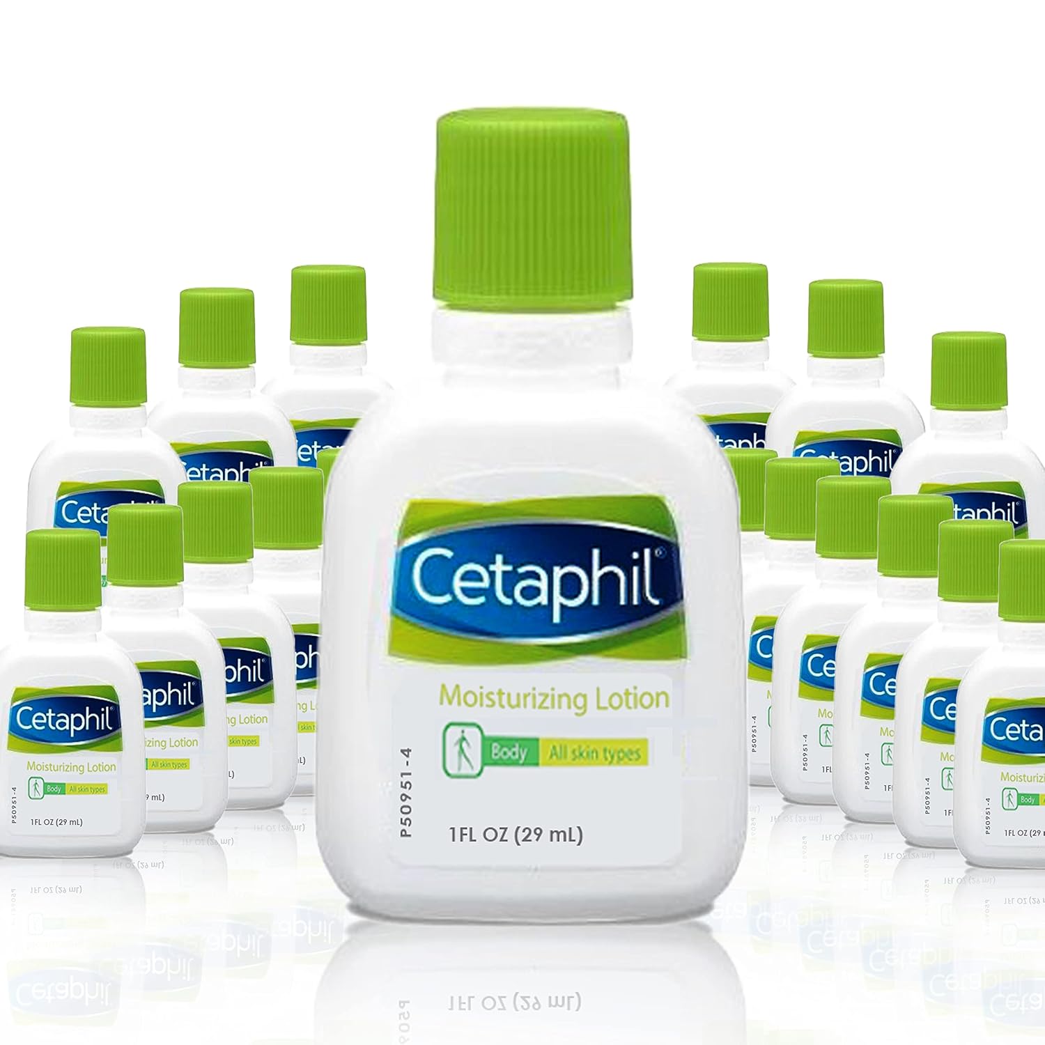 Cetap hil Moisturizing Body Lotion, Travel Size, 1 Fl Oz, 29 ml, Pack of 18