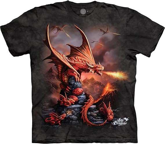 Fantasy Unisex Adult Fire Dragon