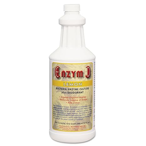 Big D BGD 500 32 oz Lemon Fragrance Enzym D Digester Deodorant Bottle