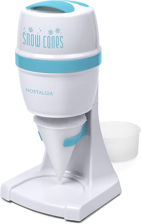 Nostalgia ICESHVR2BLUE Electric Snow Cone Maker, Blue
