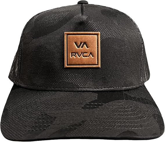 RVCA Men's Curved Bill Snapback Mesh Trucker Hat