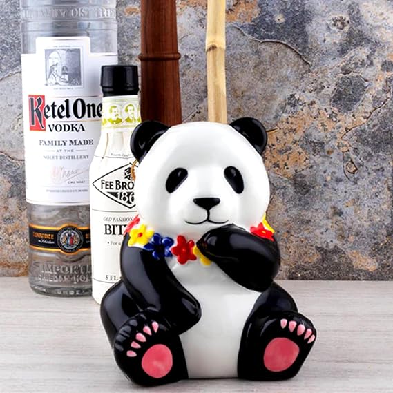 BARCONIC TIKI DRINKWARE - PANDA - 17 oz.