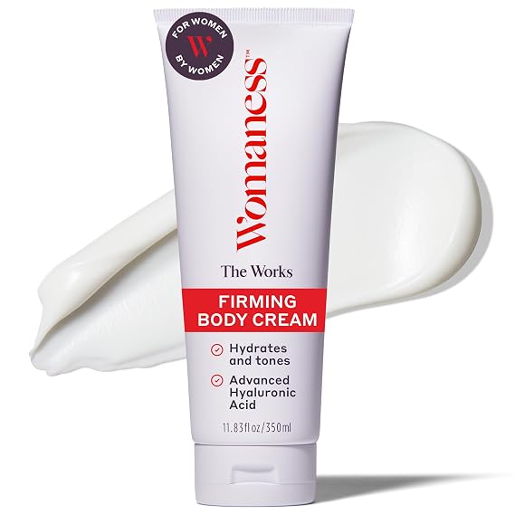 Womaness The Works All-Over Toning Body Cream, Firming, 200ml