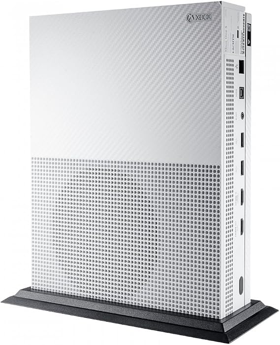 eXtremeRate Black Cooling Vertical Stand for Xbox One S Console