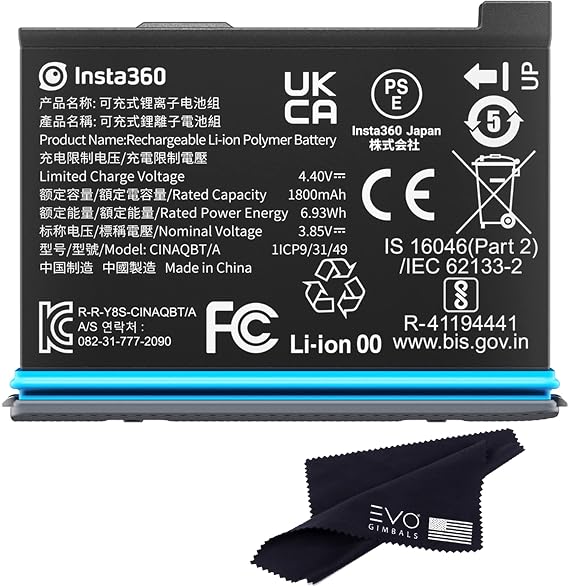 Insta360 X3 Battery 1800mAh